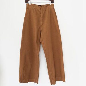 NWT Esby Alex High Rise Wide Leg Organic Cotton Pants